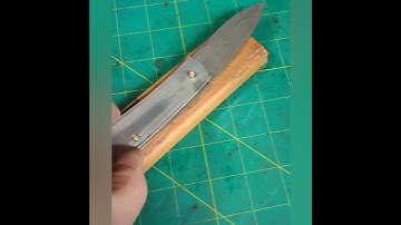 Slipjoint knife fettling:Insights in to the shed #slipjoint #exmoor #edc