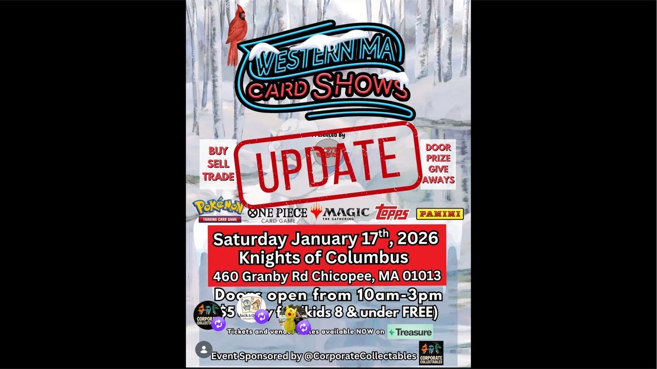 Western Mass Card Show Vendor POV