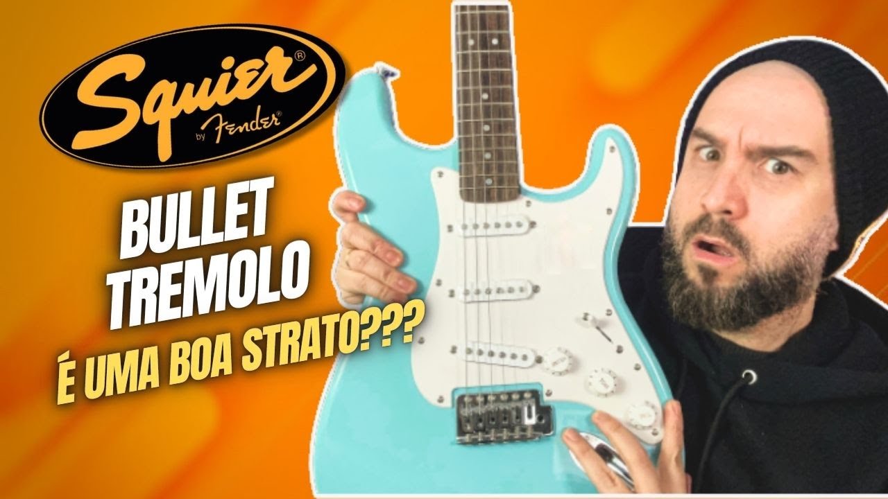 SQUIER BULLET TREMOLO: a revolução acessível das Stratocasters