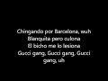 Lil Pump, 21 Savage , French M., J Balvin, Bad Bunny, Gucci Mane & Ozuna - Gucci Gang REMIX (Lyrics)