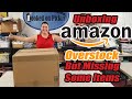 Unboxing Amazon Overstock -Why am I missing some items? 888 lots Liquidation - Selling Online