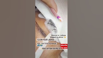 Washing eyelash extensions for beginners