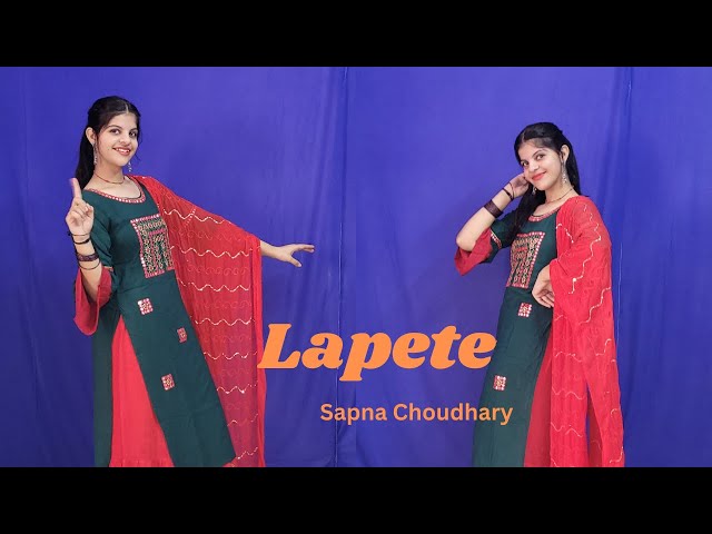 Lapete ; Sapna Choudhary ; New Haryanvi Songs Dance Cover By Priya Sihara class=