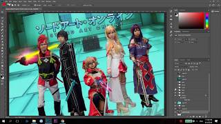 Sword Glow Edit layers screenshot 5