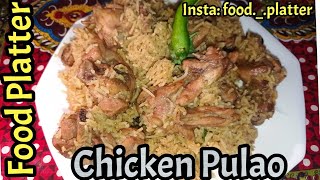 Chicken Pulao | Food Platter