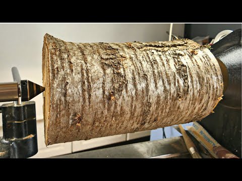 Woodturning - The Cherry Log