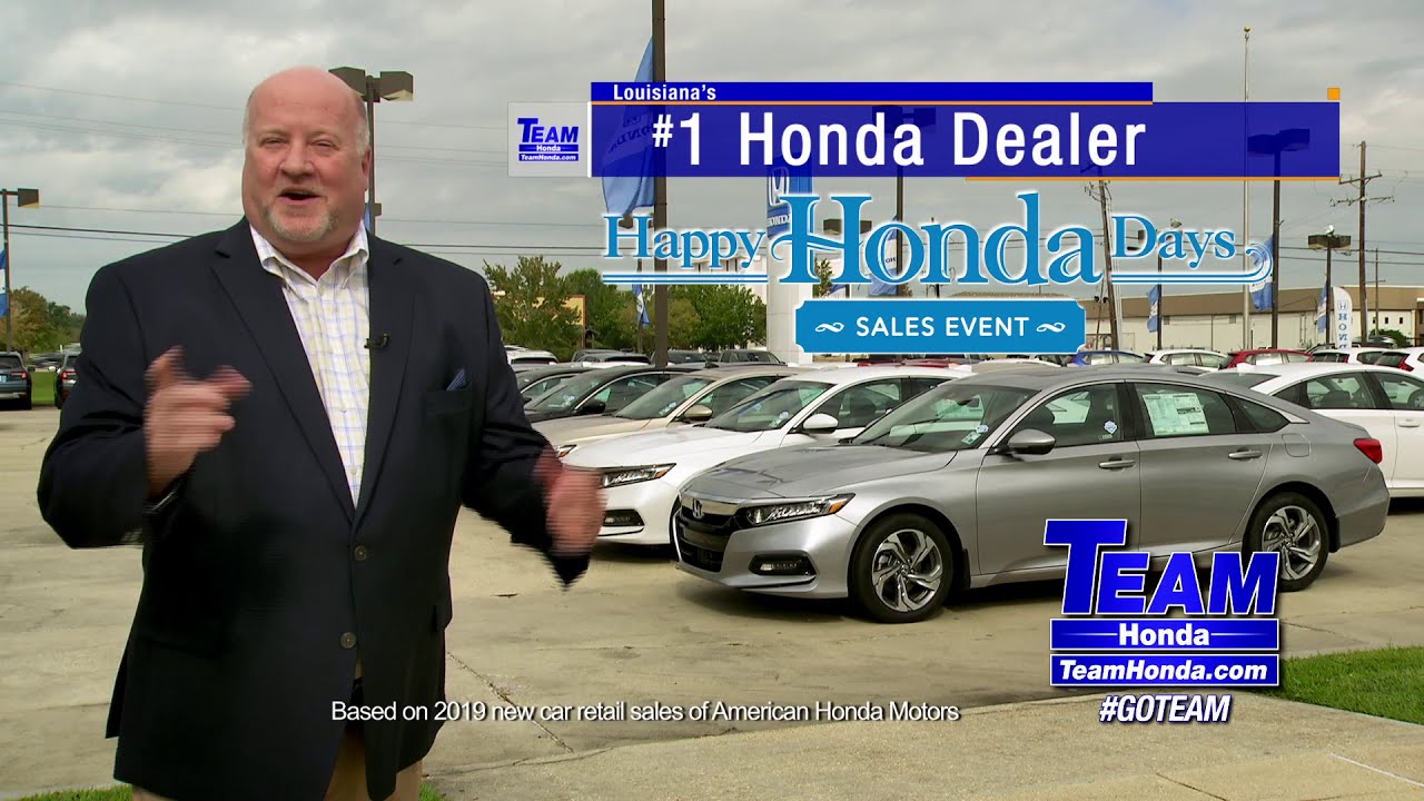 Happy Honda Days Team Honda Baton Rouge Dealership Happy Honda Days Team Honda Baton Rouge Dealership