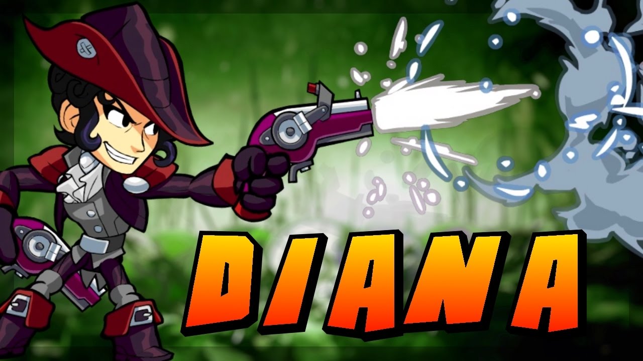 DIANA THE BEST BOW LEGEND?? 1v1s + FFA • Brawlhalla Gameplay YouTube