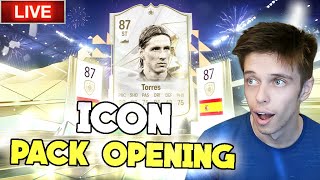 EA FC 24 LIVE OPENING MAX 87 ICON PACK LIVE 6PM CONTENT LIVE MAX 87 ICON PACK SBC