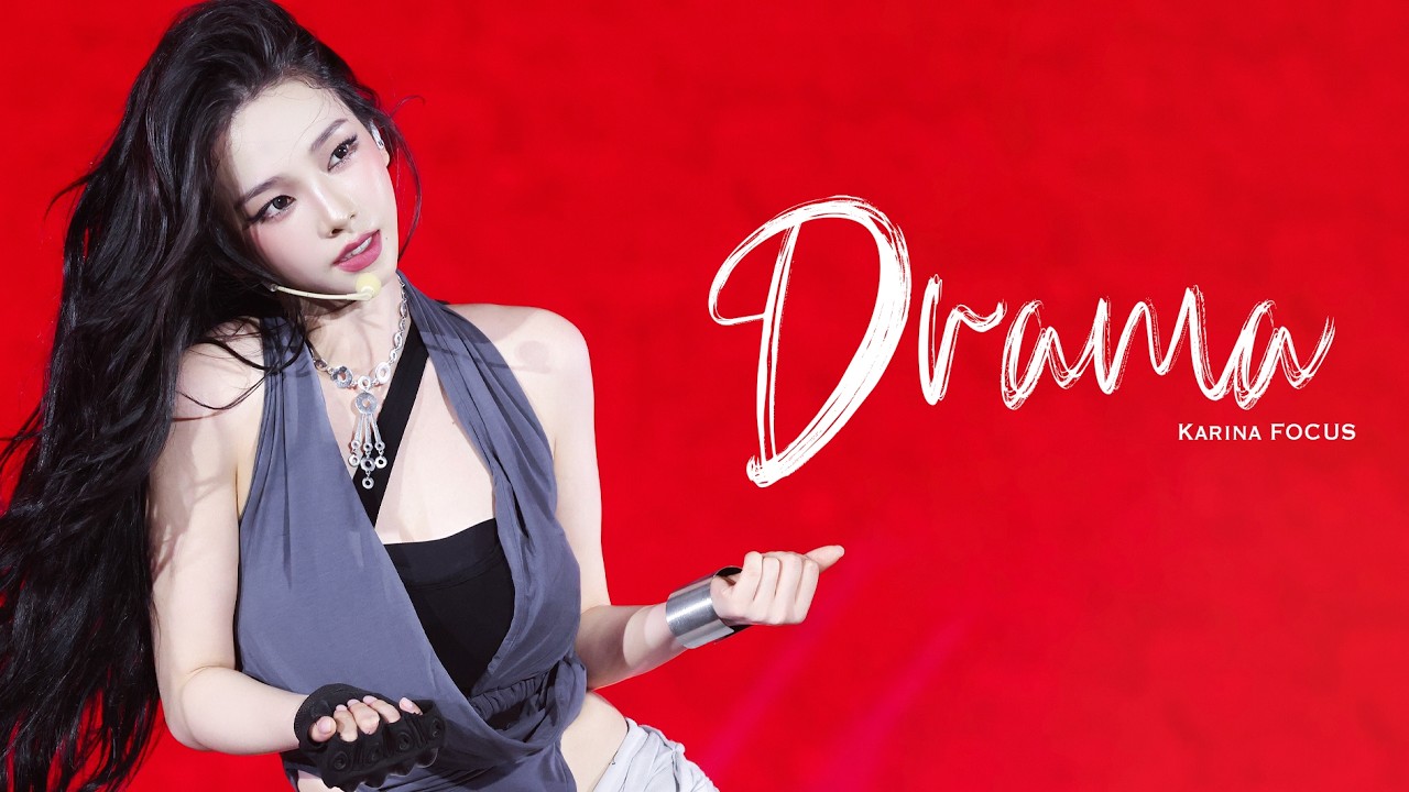 260807-08 "Drama” aespa 2026-27 LIVE TOUR -SYNK: COMPLaeXITY IN SEOUL 에스파 aespa 카리나  karina 4K 60 직캠