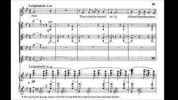 « Bredon Hill» from « On Wenlock Edge » – Ralph Vaughan Williams [With score]