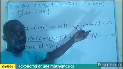 How to Prove the Sum of Arithmetic Sequence Formula