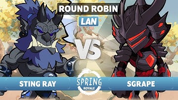 Sting Ray vs Sgrape - Round Robin - Spring Royale Invitational 2023 - LAN 1v1