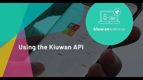 Using The Kiuwan API