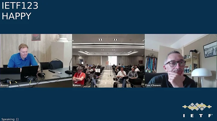 IETF 123: Heuristics and Algorithms to Prioritize Protocol deploYment (HAPPY) 2025-07-24 07:30