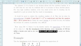 SKKU Math Modeling, 10. Math Modeling with Excel, Gershgorin Circle, SGLee