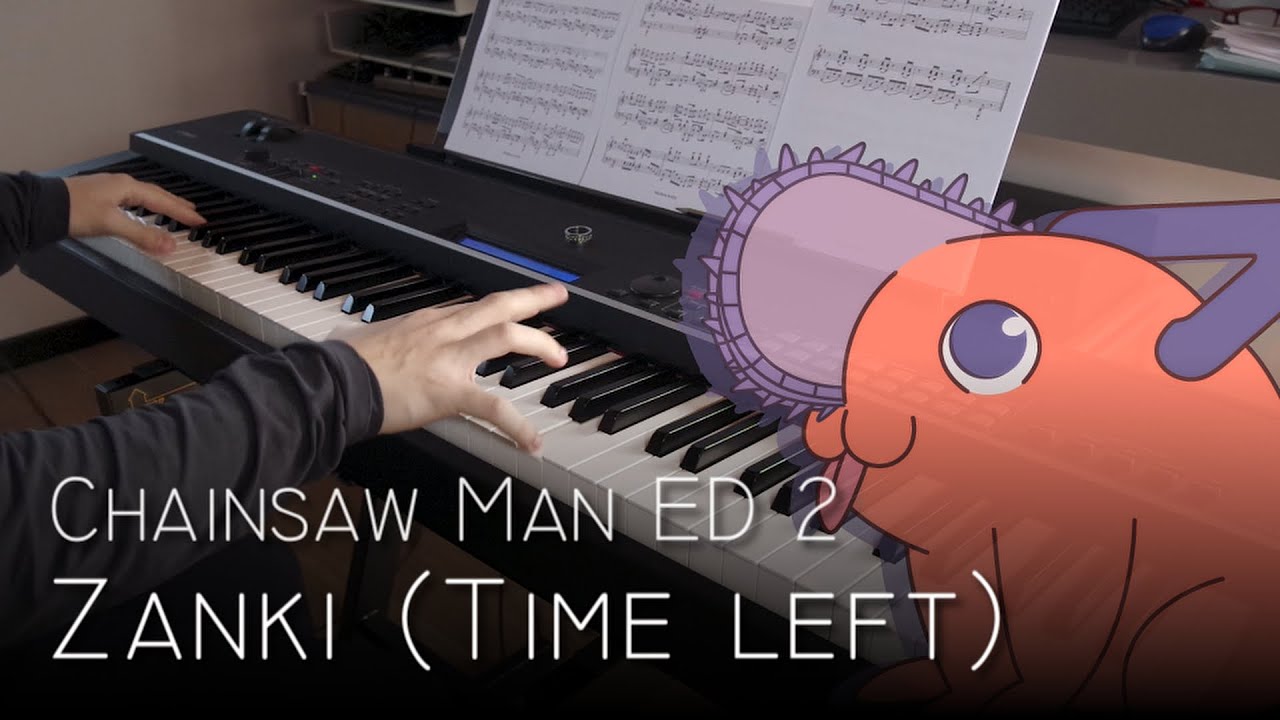 Zanki: TV-Size Version, Chainsaw Man Episode 2 ED (Playful Piano Solo)  Sheet music for Piano (Solo)