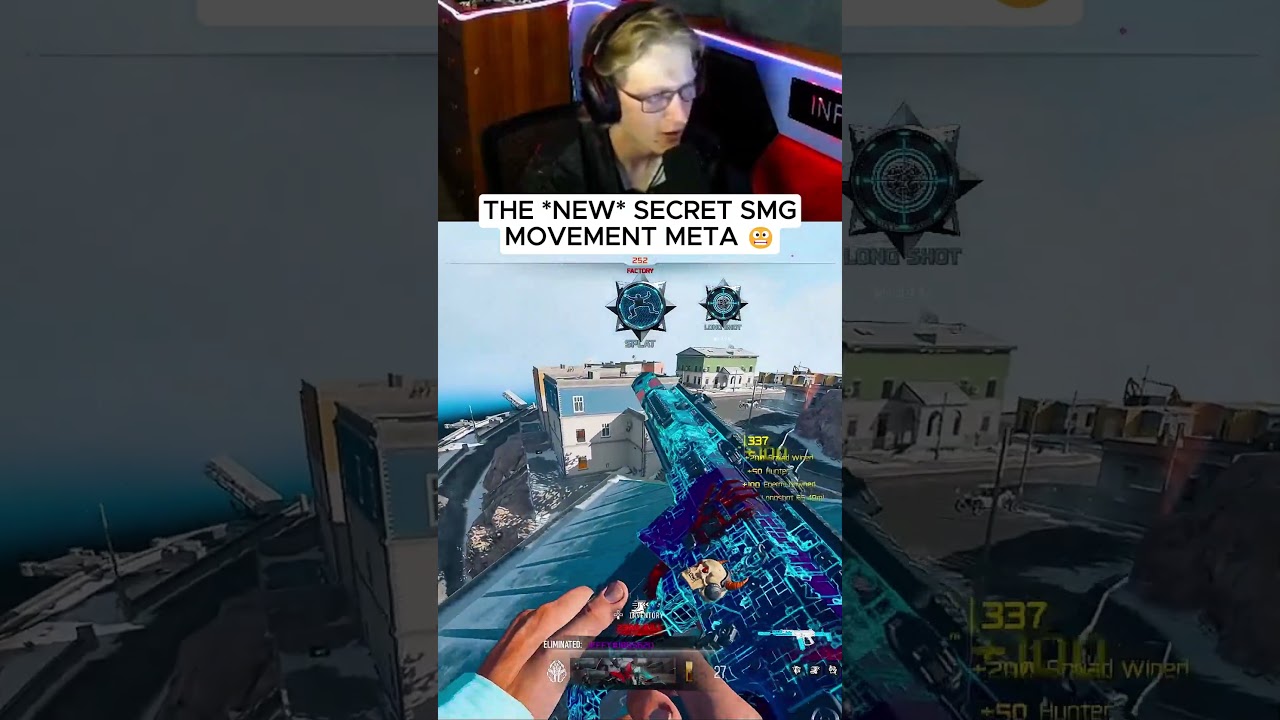 THE *NEW* SECRET MOVEMENT SMG META 😁 #callofduty #cod #warzone #warzoneclips #codwarzone