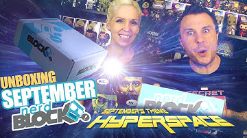 Nerd Block HYPERSPACE (September 2015) Unboxing Review
