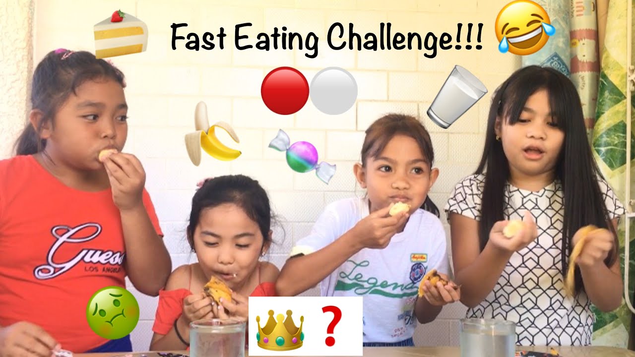 FAST EATING CHALLENGE!!! (LAUGHTRIP😂) YouTube