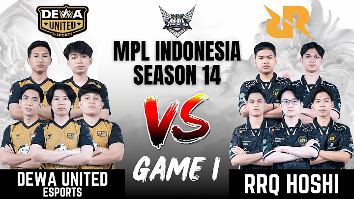 DEWA VS RRQ | DEWA UNITED ESPORTS vs RRQ HOSHI GAME 1 | MPL ID S14 | ENGLISH - Week 5 Day 2