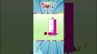 Numberblocks World - Meet Numberblock Nineteen and Learn How to Trace the Number 19 | BlueZoo Games