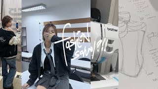 fashion school diaries ✸ divisoria trip, getting a sewing machine, fabric tests, college life