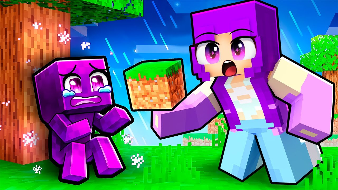 Minecraft'ta MUTSUZ bir ENDERMAN Sahiplendik!