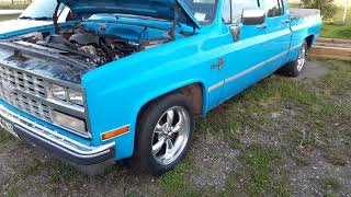 Crew cab chev squarebody walkaround.