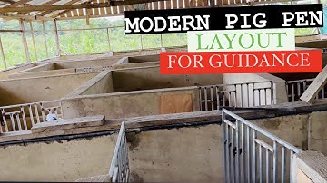 HOW TO BUILD A SIMPLE MODERN PIG PEN // LAYOUT