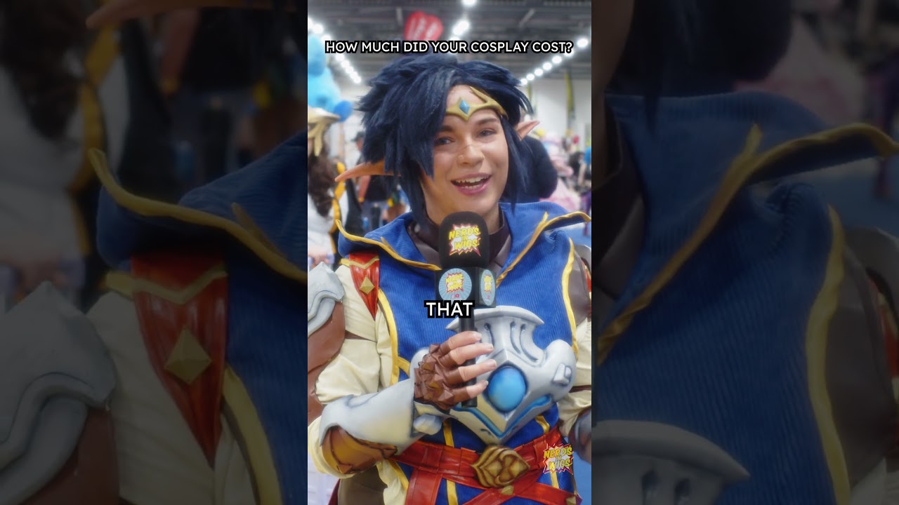 How much did your cosplay cost? at MegaCon Live Farnborough #shorts #cosplay
