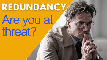 WILL YOU BE MADE REDUNDANT? How to tell and what to do about it.