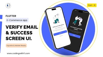 Flutter Email Verification Screen | Flutter Success Screen Design 2025