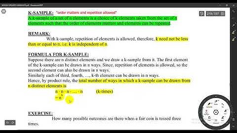 MTH202 Lecture 30 Permutations (Short and Detailed)