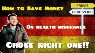 Public vs Private Health Insurance in Germany | How Much Can You Save by choosing a right insurance