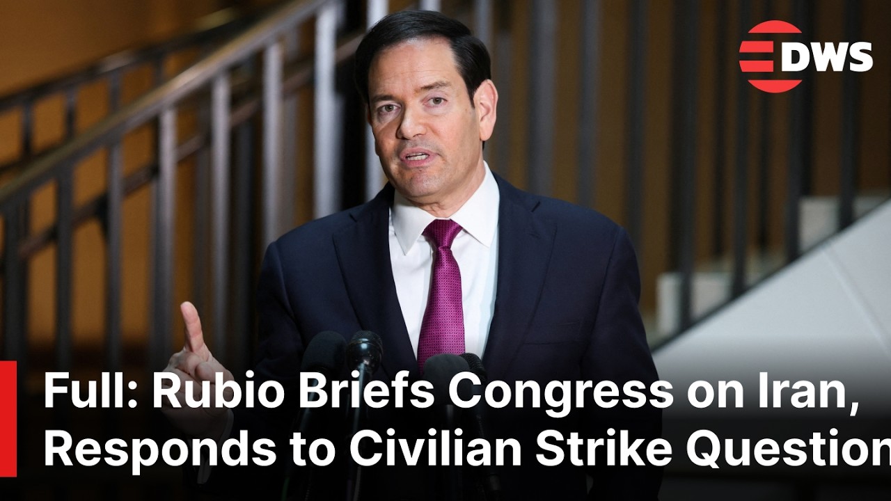 FULL REMARKS: U.S. Sec. Rubio Defends Iran Strikes, Clashes With Lawmakers Over War Powers | AC1E