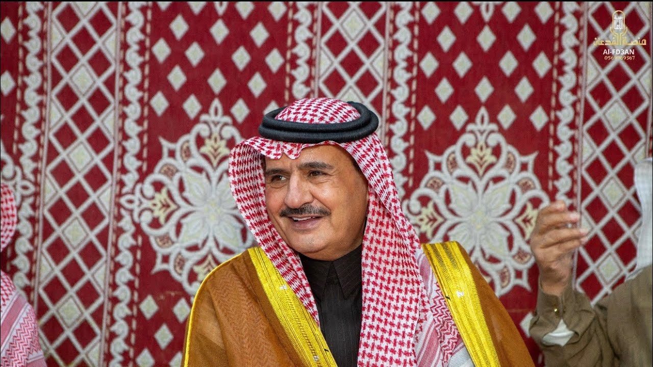 زيارة الشيخ نواف بن عبدالعزيز الملحم وابناءه وصحبه الكرام لمخيم المشاعيب بحفرالباطن