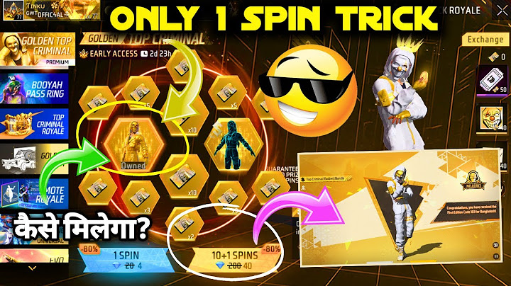 TOP CRIMINAL RING GOLDEN BUNDLE EARLY ACCESS EVENT 80% OFF KITNE 1 SPIN TRICK KITNA DIAMOND LAGEGA