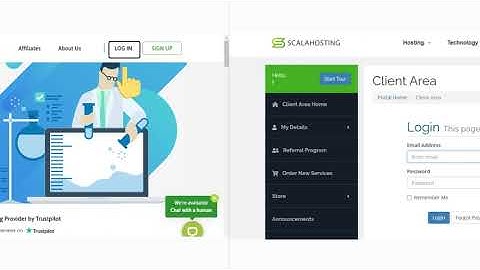 How To ScalaHosting Login In Client Area?👈