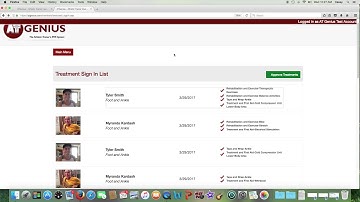ATGenius.com - Treatment Sign-In
