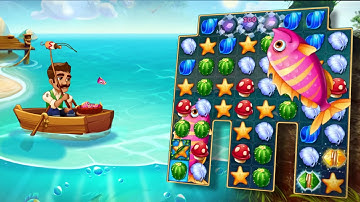 Tropic Trouble Match 3 Builder - A Paradise Island Adventure