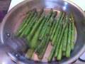 Pan-seared Asparagus with Lemon, Balsamic and Parmesan