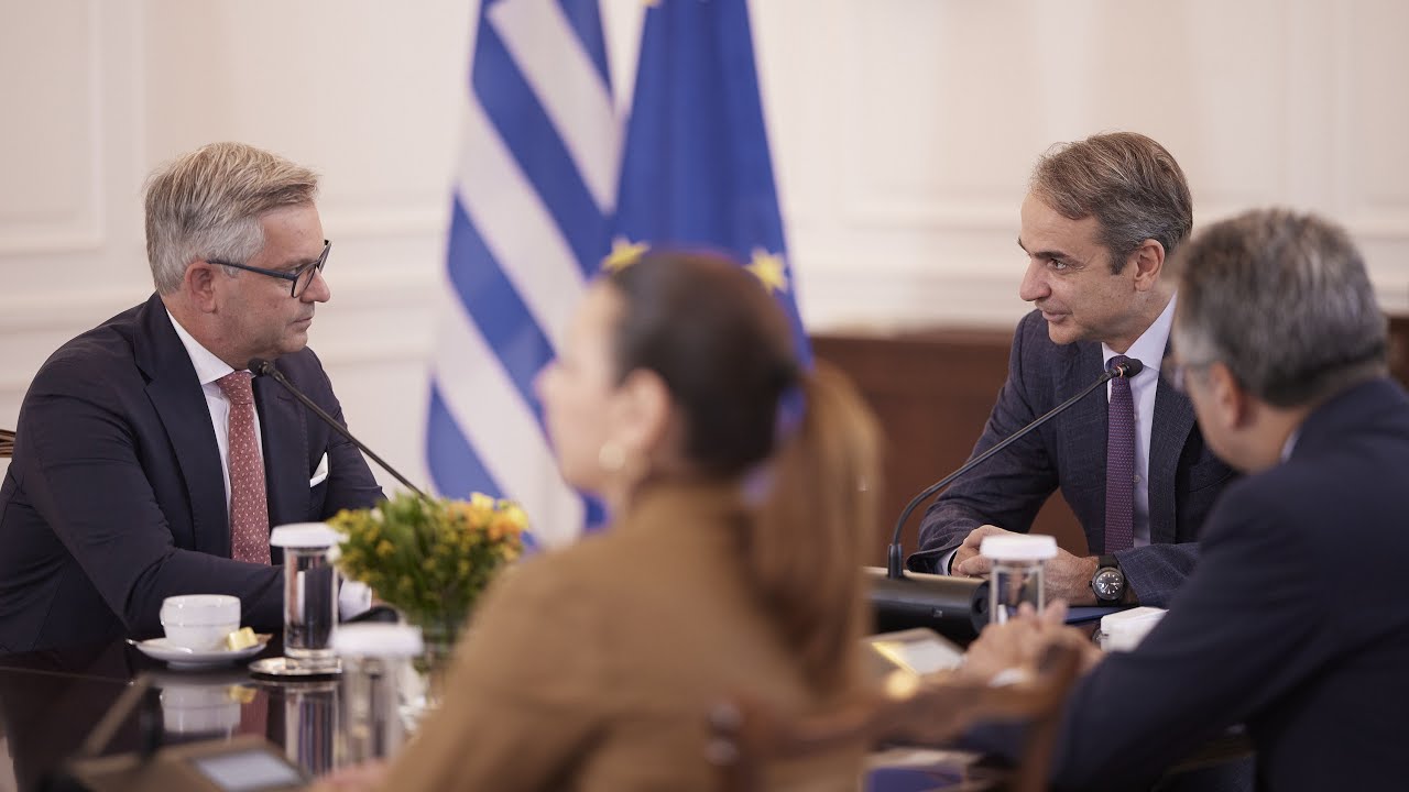 Συνάντηση με τον Ευρωπαίο Επίτροπο Εσωτερικών Υποθέσεων και Μετανάστευσης Magnus Brunner – Video