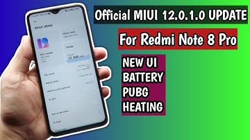 Official MIUI 12.0.1.0 Update For Redmi Note 8 Pro Full Review | NEW UI, BATTERY, PUBG, HEATING |🔥