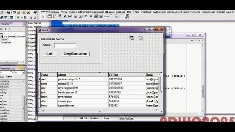 Belajar Delphi 7 #18 - Cara Sorting di DBGrid