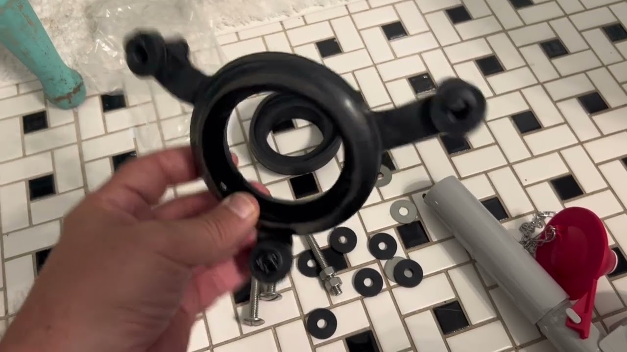 How to Fix a Running Toilet. Replacing the Flush Valve.