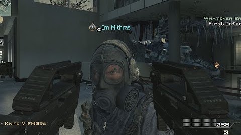 3 MOABs, 4 Rage Quits - MW3 Burger Town Infected FMG9 MOAB Call of Duty Modern Warfare 3