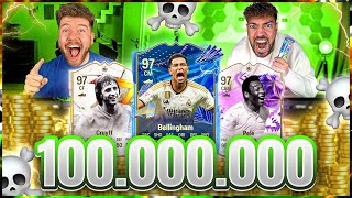 100 MIO COINS SBB ☠☠☠ Kompletter Bruch im Squad Builder Battle 🤕 EA FC 24