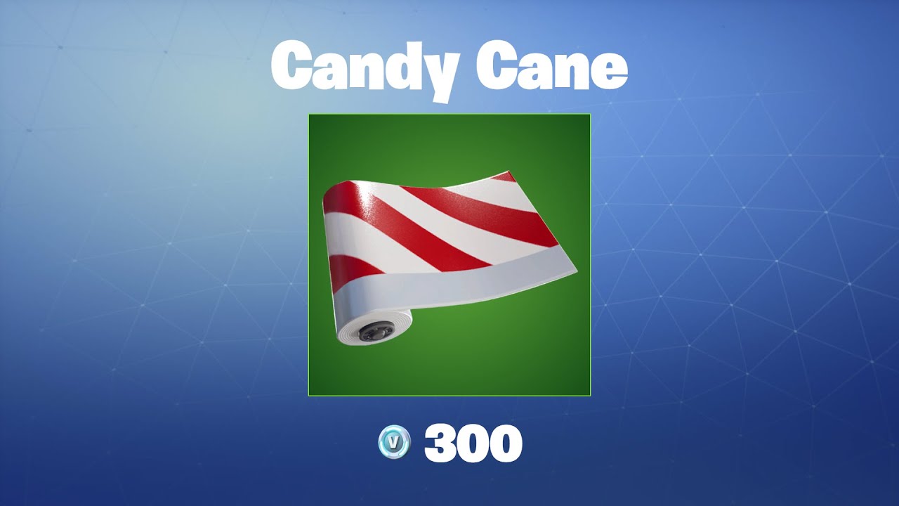 Candy Cane Fortnite Wrap YouTube
