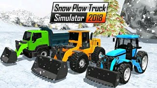 Snow Plow Truck Driving: Snow Hill Rescue 2019 Gameplay screenshot 3